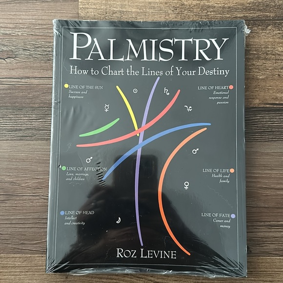Palmistry; How to Chart the Lines of Your Destiny by Roz Levine Paperback Book - Picture 2 of 5